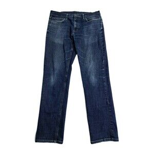 Levis 541 Jeans Mens 34x34 Blue Medium Wash Great Fade Whiskering Cowboy USA